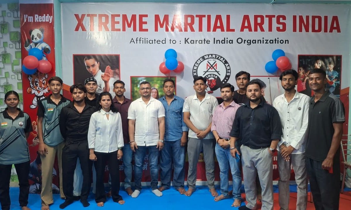 एक्सट्रीम मार्शल आर्ट्स इंडिया की नई शाखा का भव्य शुभारंभ